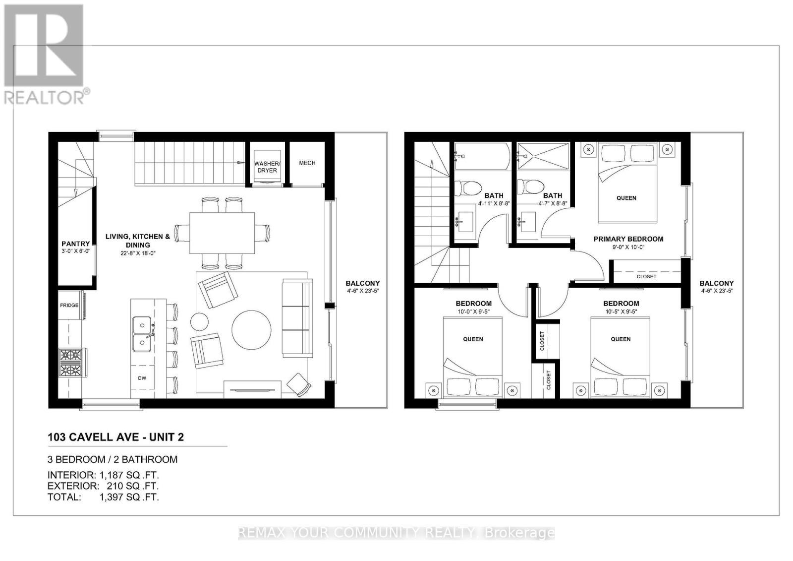 2 - 103 CAVELL AVENUE, Toronto (Mimico) — photo 2