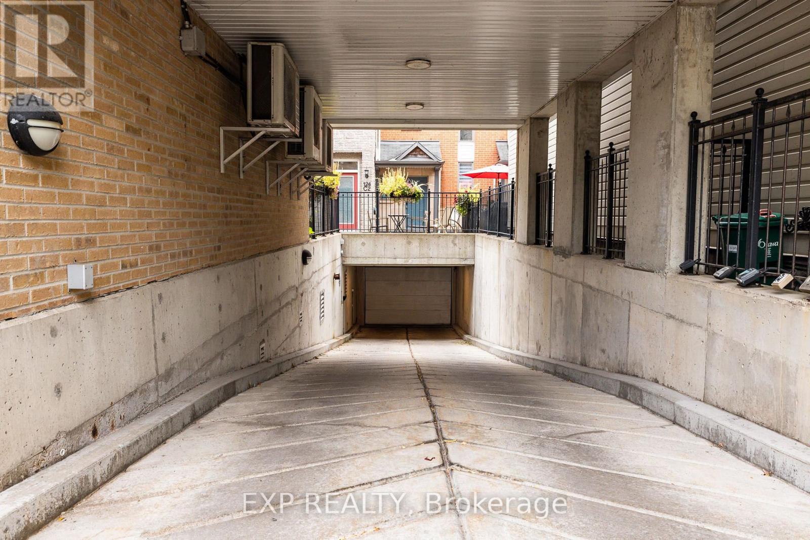 Private underground parking