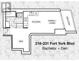 218 - 231 Fort York Boulevard, Toronto, ON M5V1B2 Photo 19