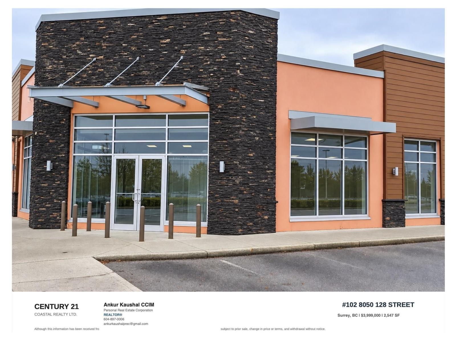 Retail for Sale in Surrey – 102 8050 128 STREET, Surrey – MLS# C8082526 - Image 9