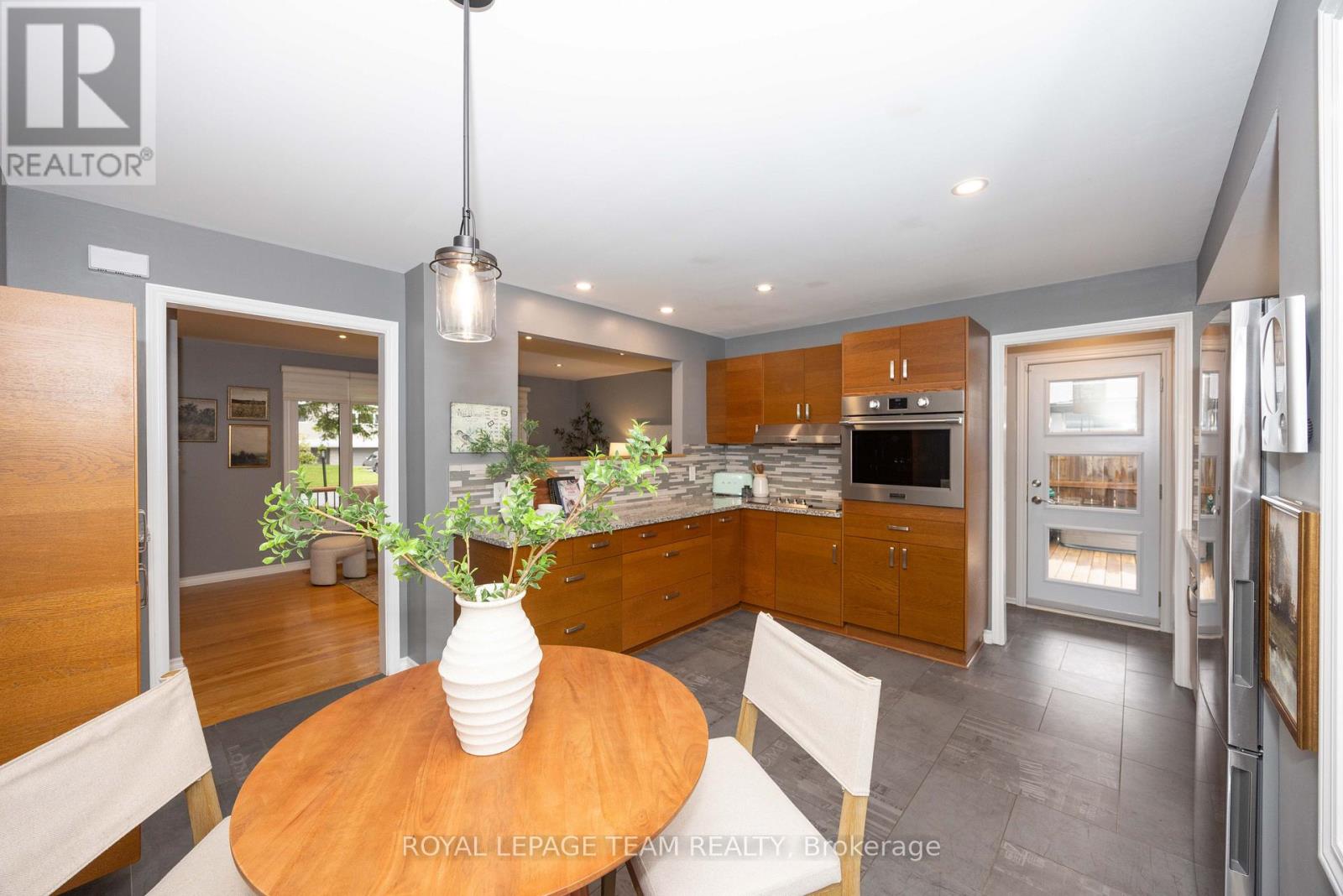 Abundance of cabinetry, providing plenty storage