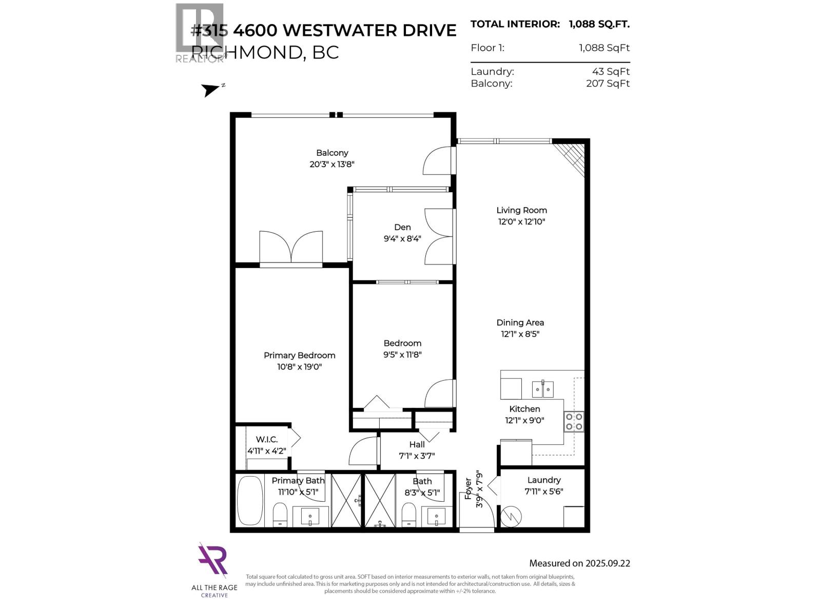 Unit 315 · 2 bd