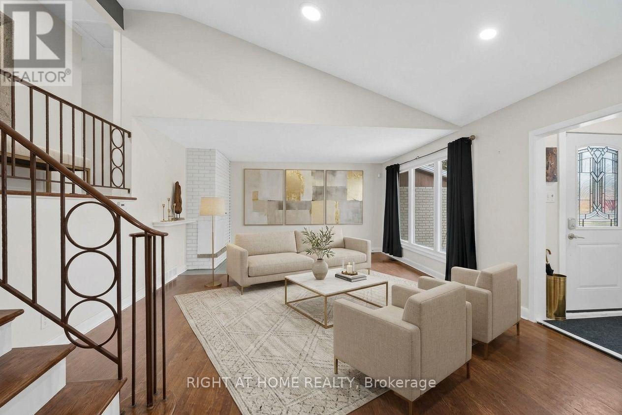 Virtually Staged Livingroom