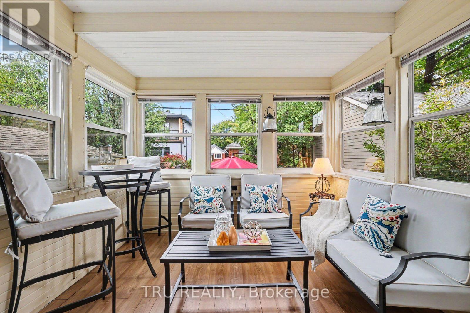 Sunroom offers charm and garden views