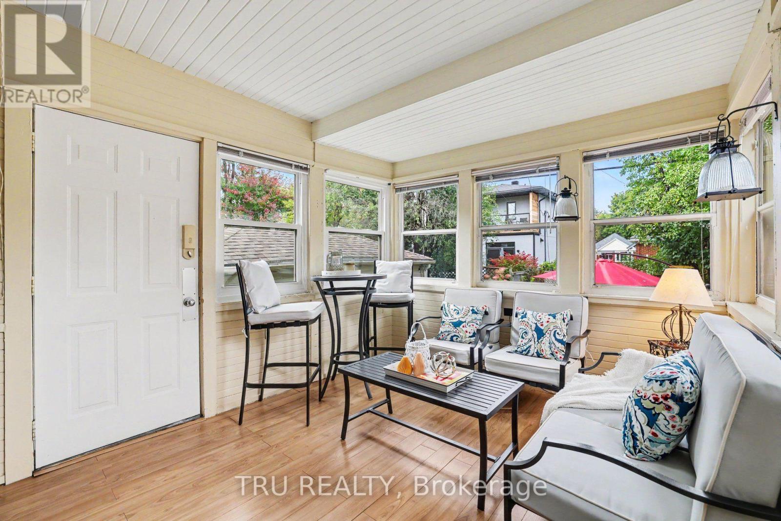 Sunroom offers charm and garden views