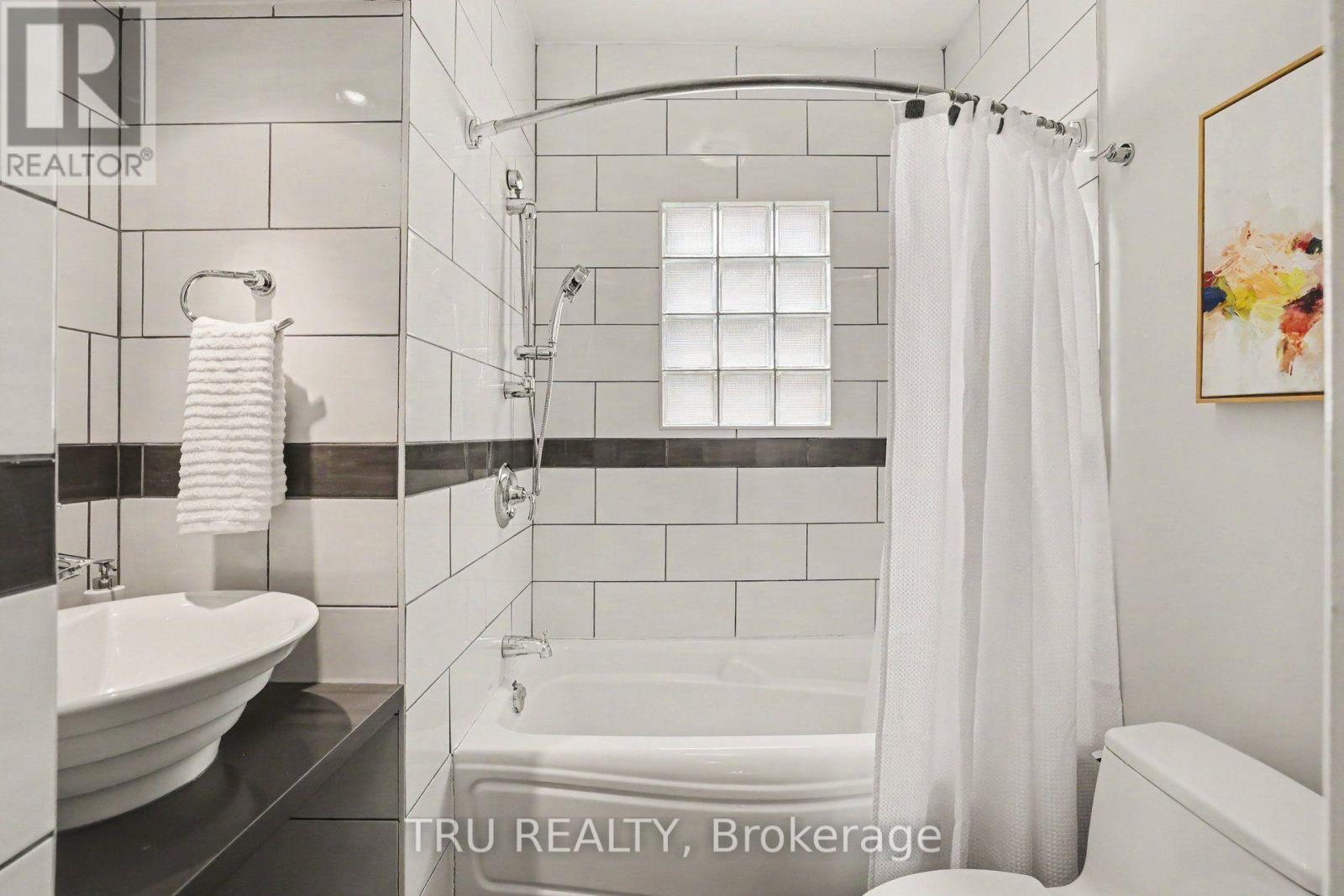 Updated bathroom on main level