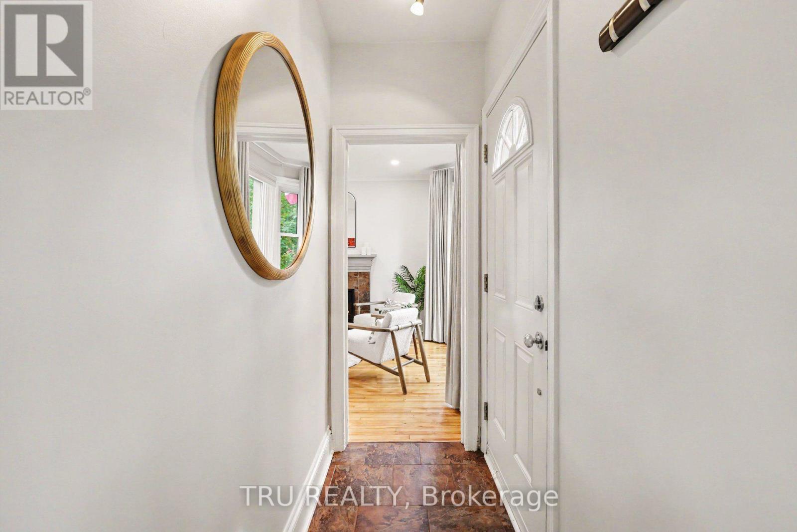 Welcoming entrance to living room