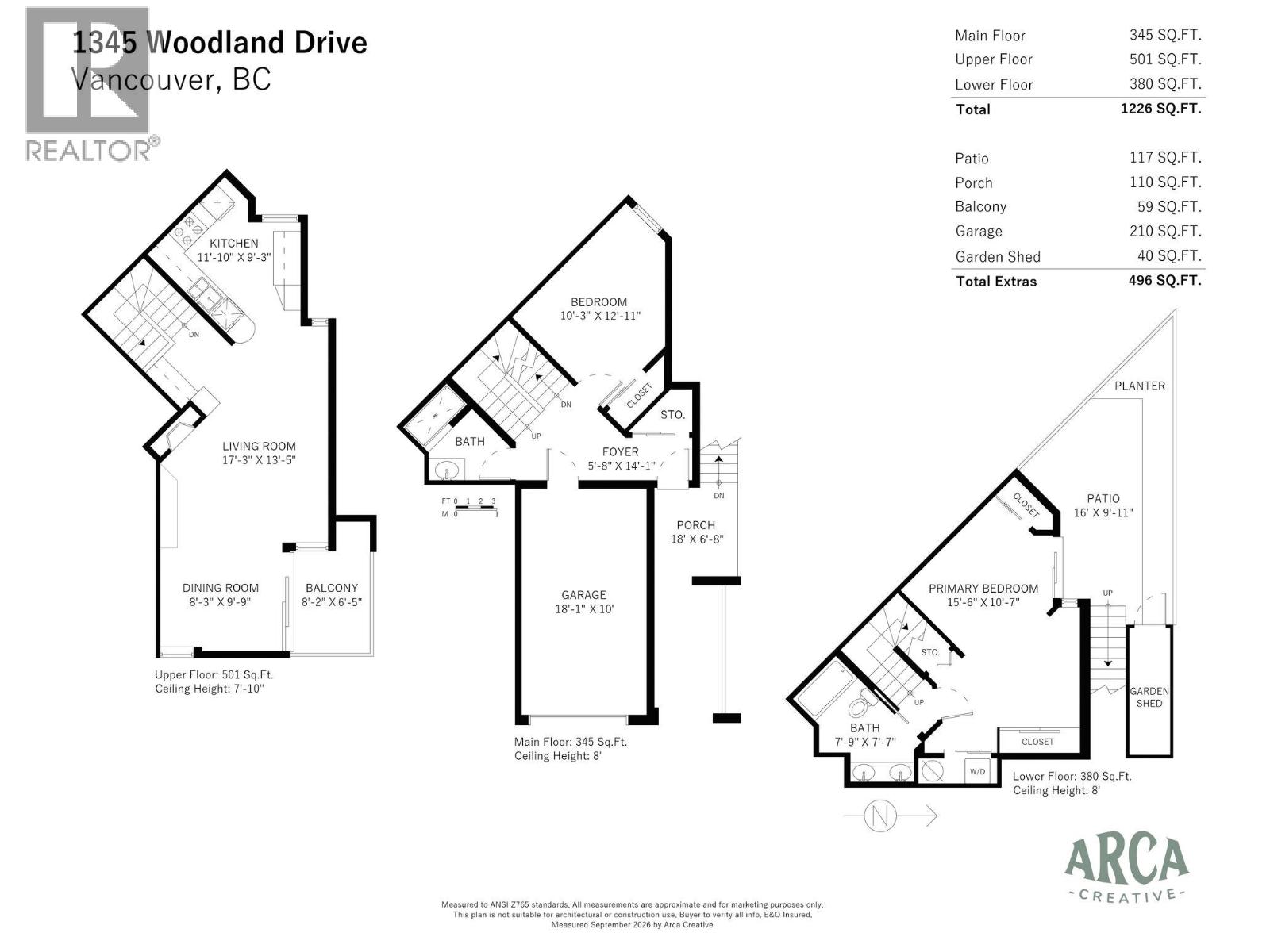 1345 WOODLAND DRIVE, Vancouver
