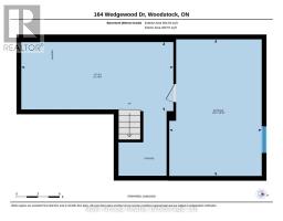 Bedroom 3 - 164 Wedgewood Drive, Woodstock, ON N4T0K1 Photo 11
