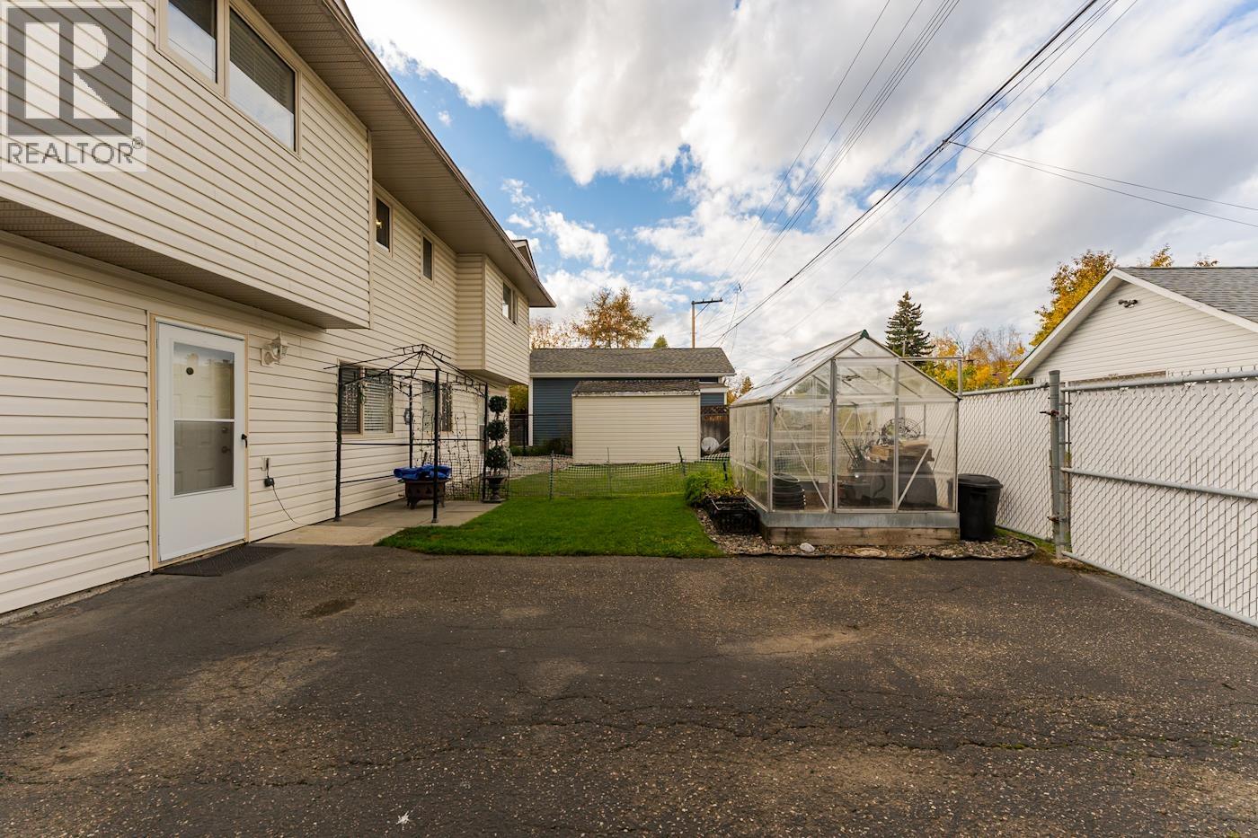 Backyard of 1772 6TH AVENUE · Prince George, BC