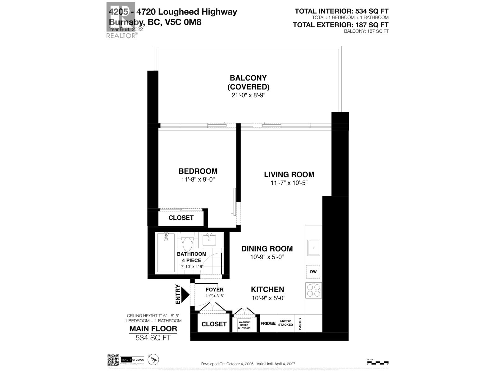Unit 4205 · 1 bd