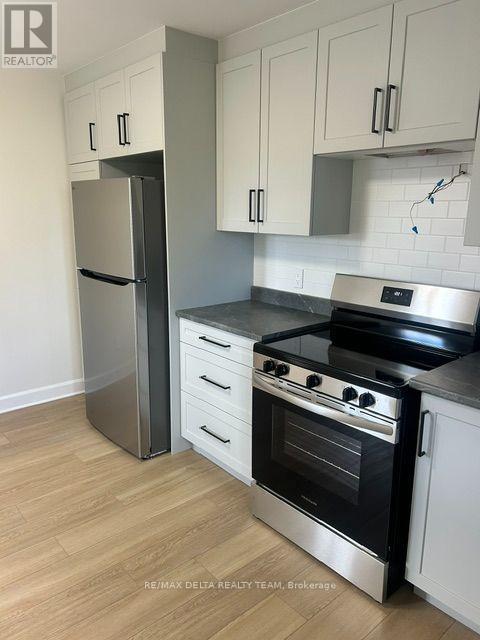Kitchen with new stainless steal appliances