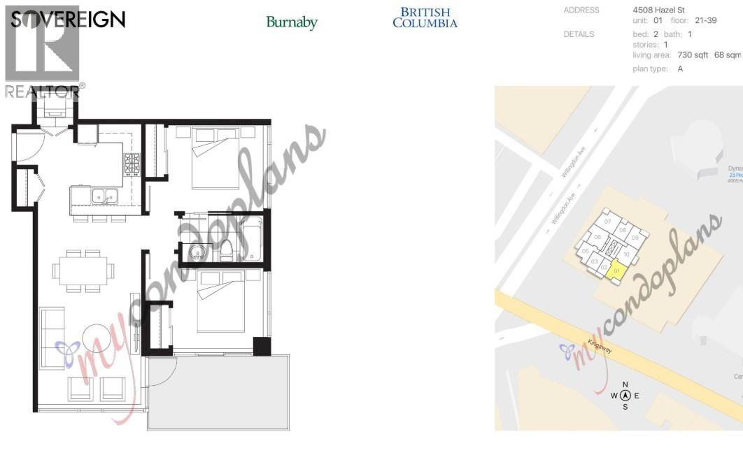 Unit 3701 · 2 bd