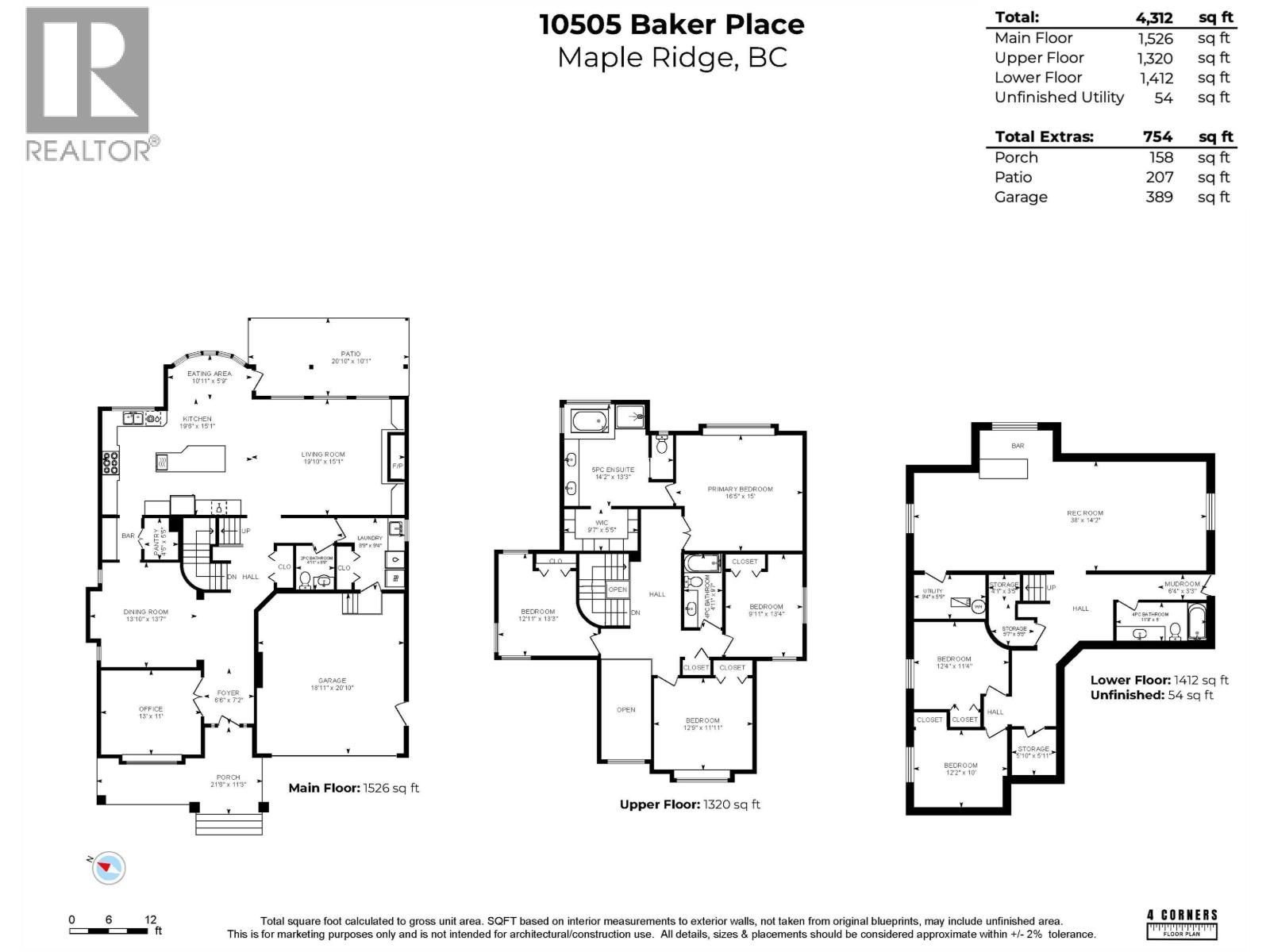 10505 BAKER PLACE, Maple Ridge