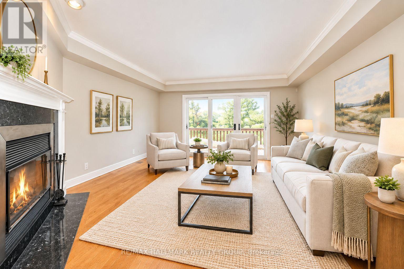 Main Floor - Living Room (Door to terrace)