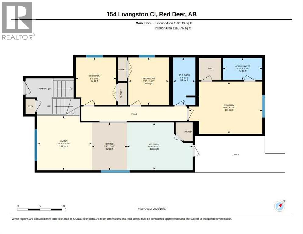 Listing photo – 154 Livingston Close, Red Deer