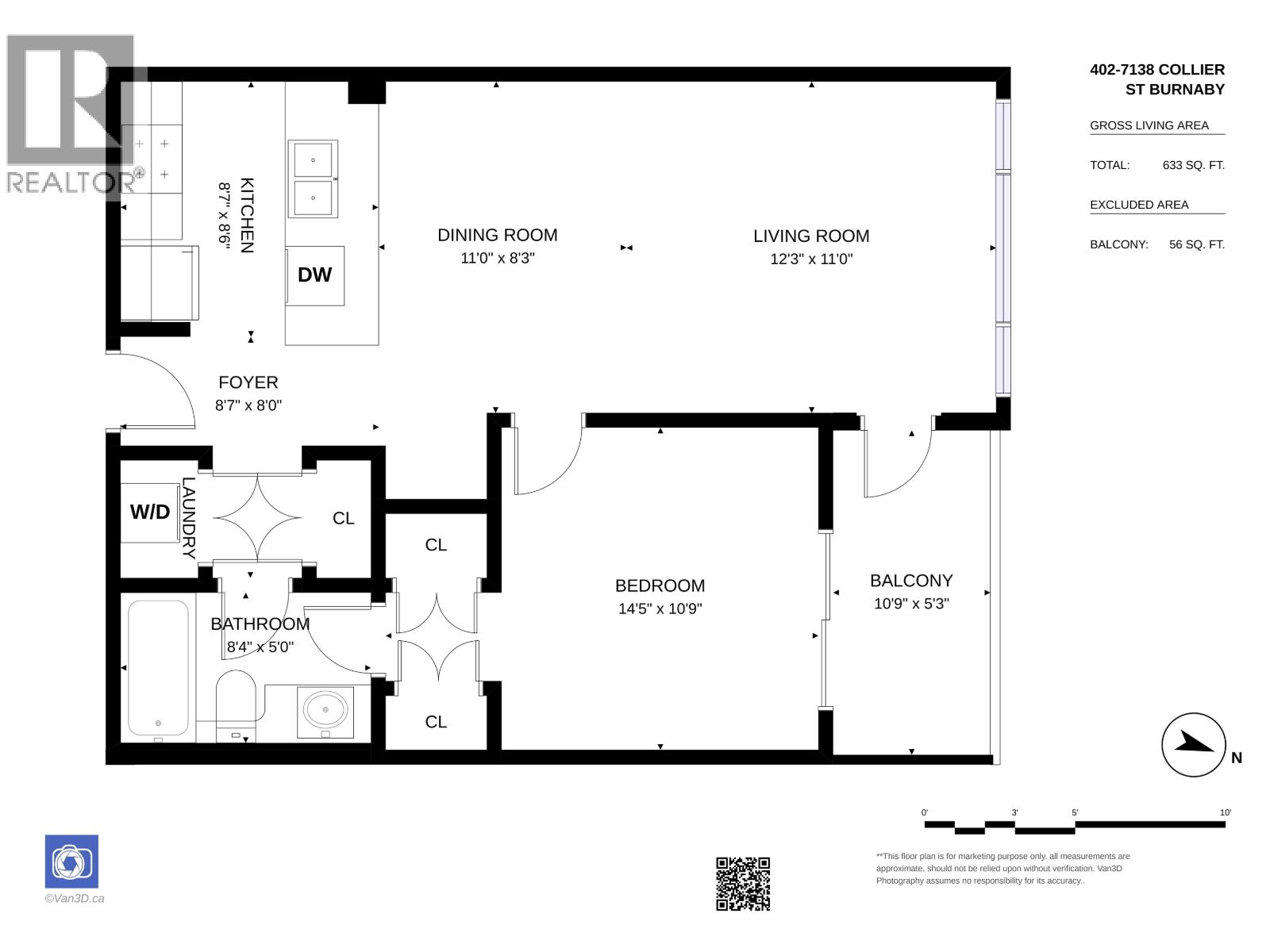 402 7138 COLLIER STREET, Burnaby - Image 1
