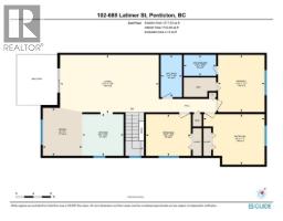 4pc Ensuite bath - 688 Latimer Street Unit# 102, Penticton, BC V2A5R6 Photo 16