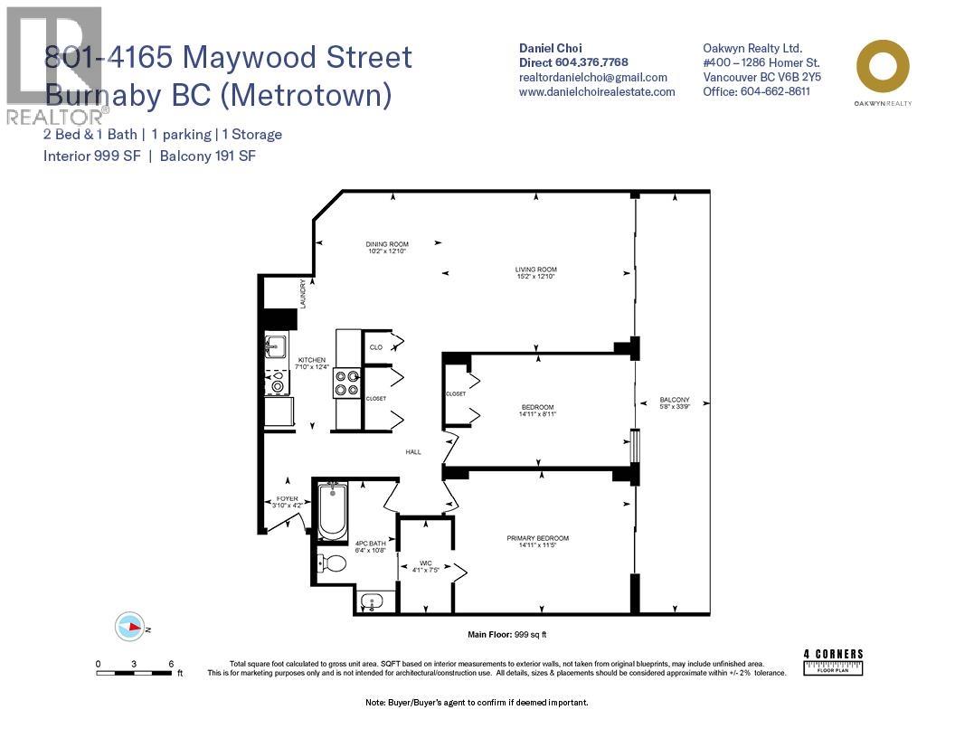 801 4165 MAYWOOD STREET, Burnaby - Image 1