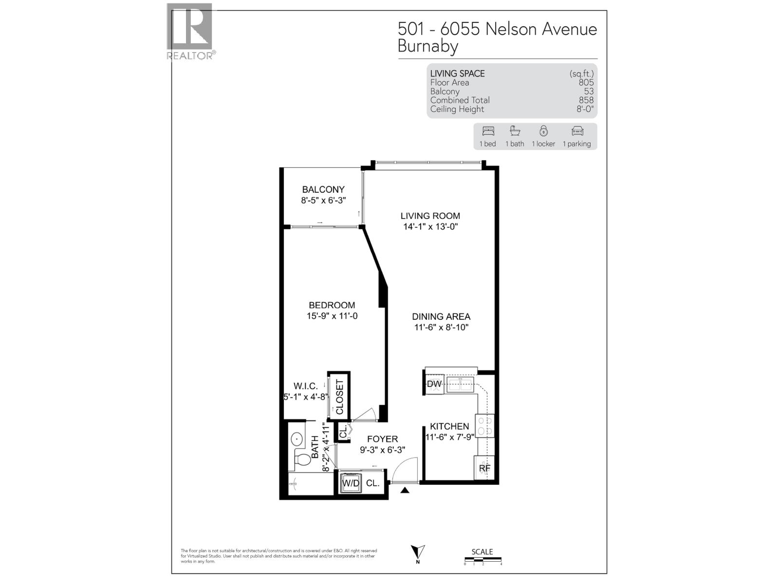 Photo of 501 6055 NELSON AVENUE 34