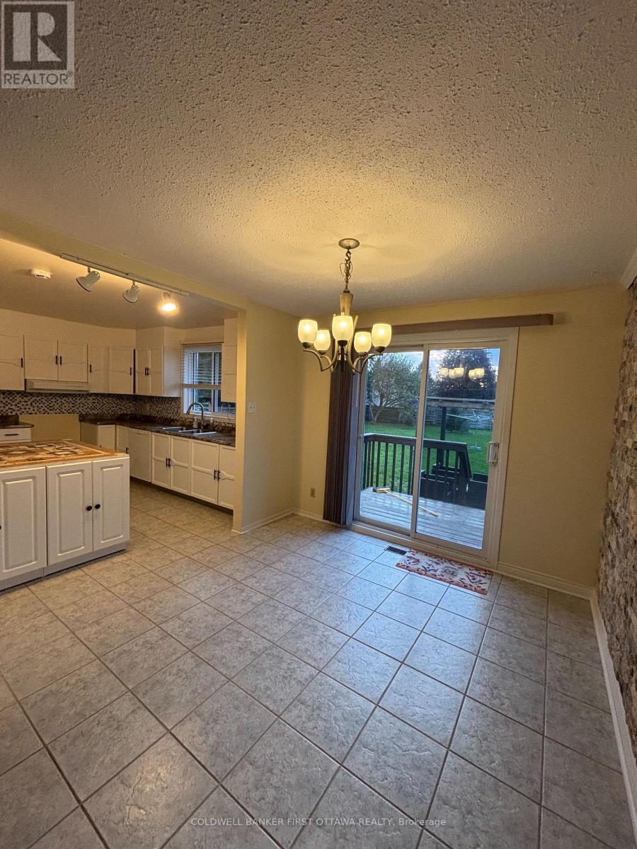 Spacious dining room