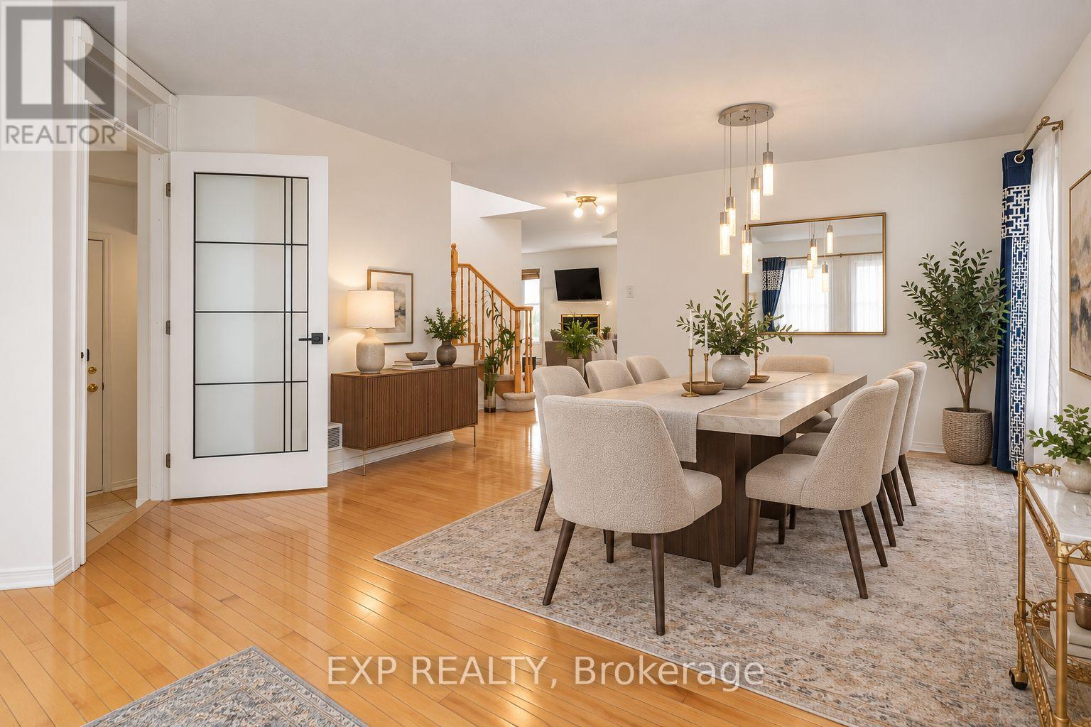 Virtually Staged Dining Room