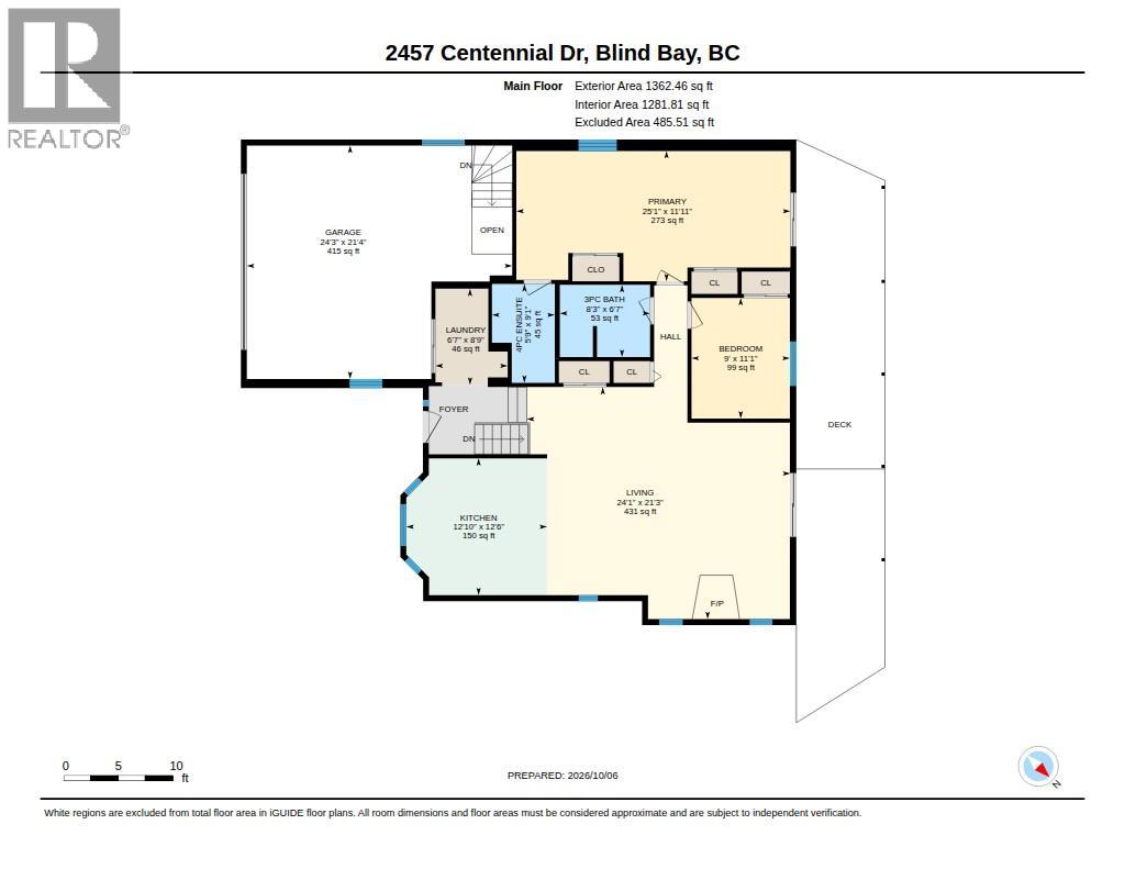 2457 Centennial Drive, Blind Bay