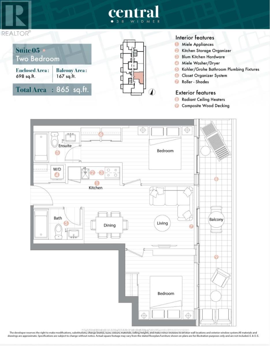 4005 - 38 WIDMER STREET, Toronto (Waterfront Communities) — photo 12