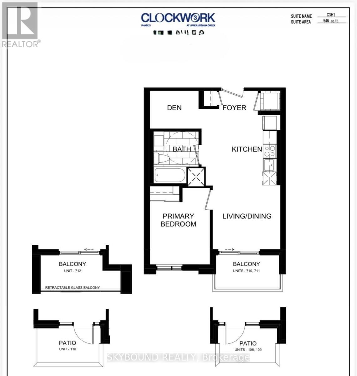 711 - 3008 WILLIAM CUTMORE BOULEVARD, Oakville (JM Joshua Meadows) — photo 4