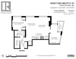 1507 989 Beatty Street, Vancouver, BC V6Z3C2 Photo 30