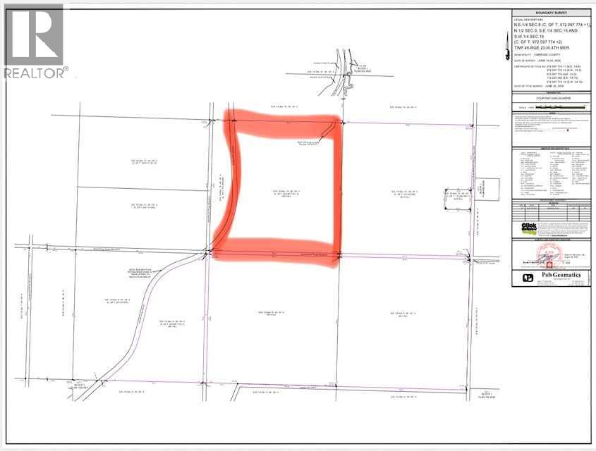 Range Road 203, Rural Camrose County, Alberta, T4V1X4