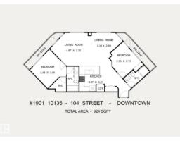 #1901 10136 104 St Nw, Edmonton, AB T5J0B5 Photo 28