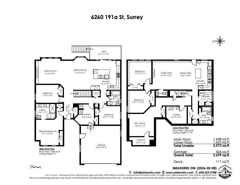5 Bed, 4 Bath House for Sale in Surrey – 6260 191A STREET, Surrey – MLS# R3175363 - Image 36