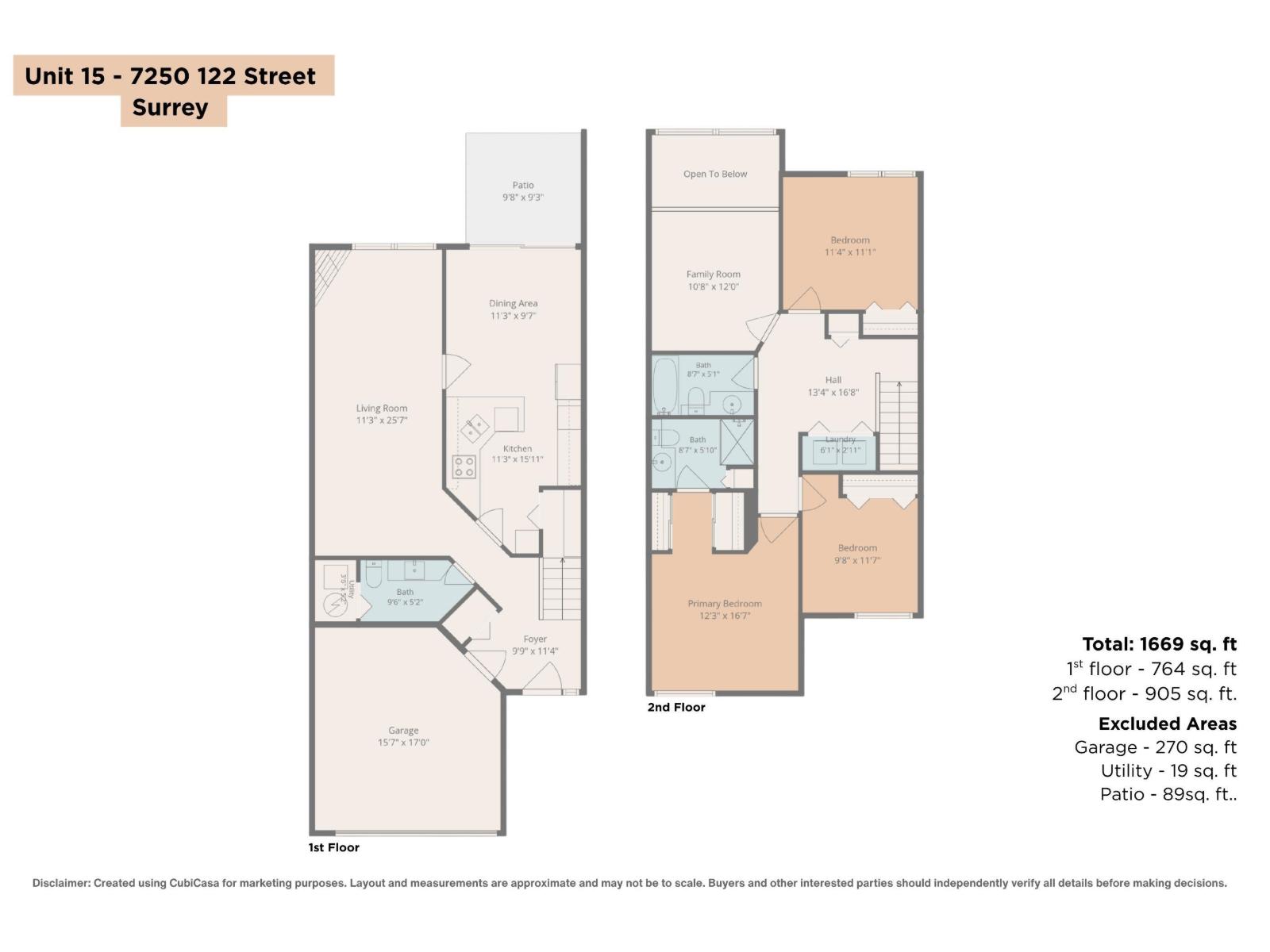 4 Bed, 3 Bath House for Sale in Surrey – 15 7250 122 STREET, Surrey – MLS# R3174649 - Image 32