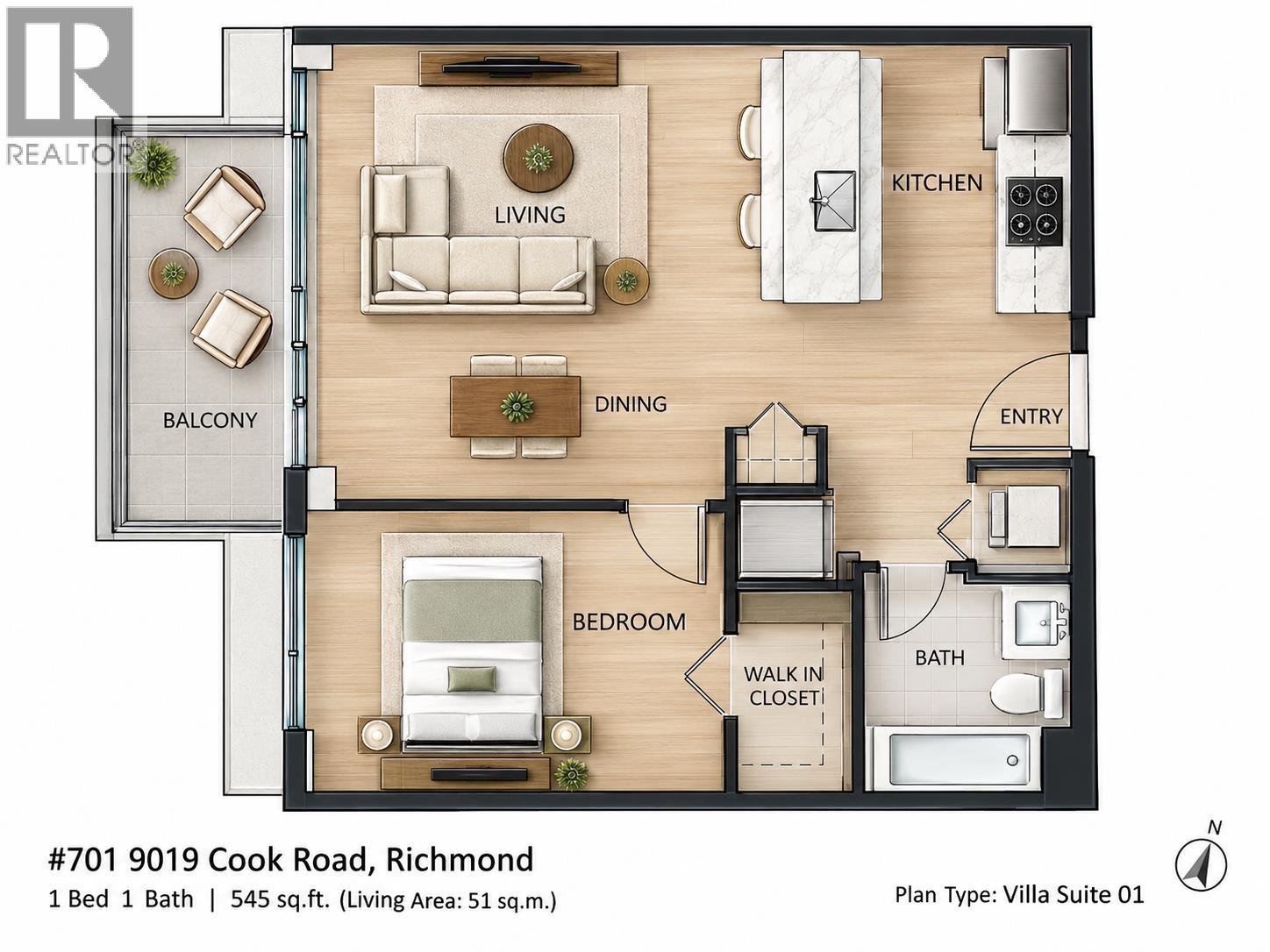Property for sale at 701 9019 COOK ROAD