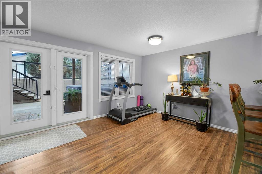 basement dining area