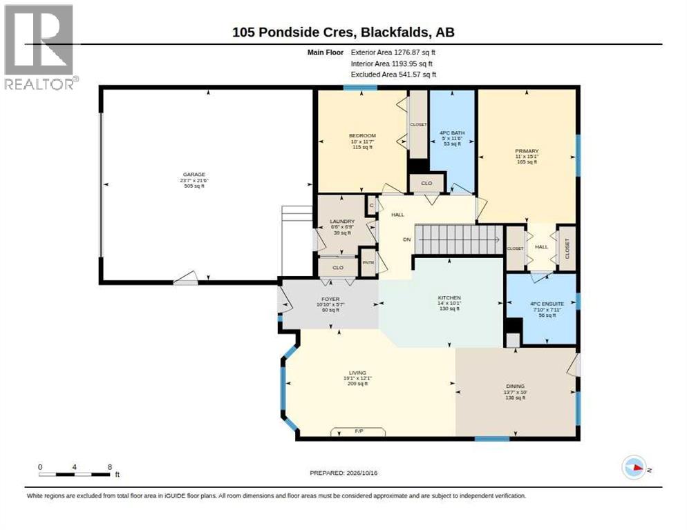Listing photo – 105 Pondside, Blackfalds