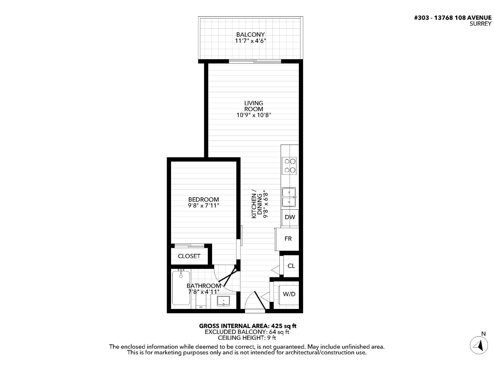 Photo of 303 13768 108 AVENUE 40