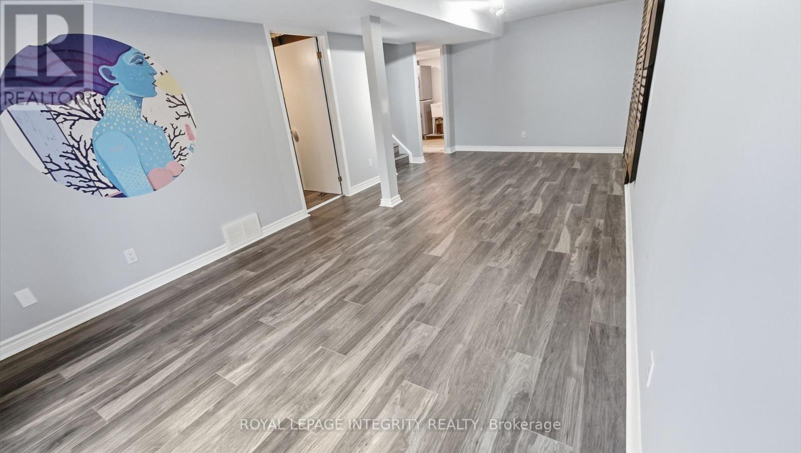 Wide-open lower level, endless potential