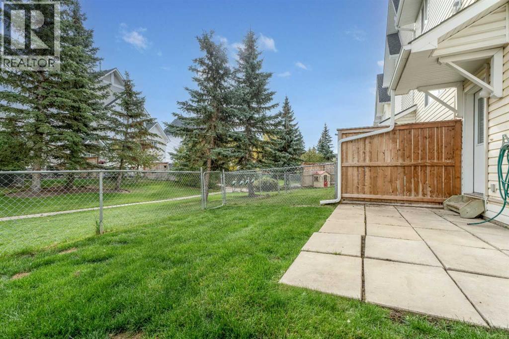 Fenced yard with no one directly behind you