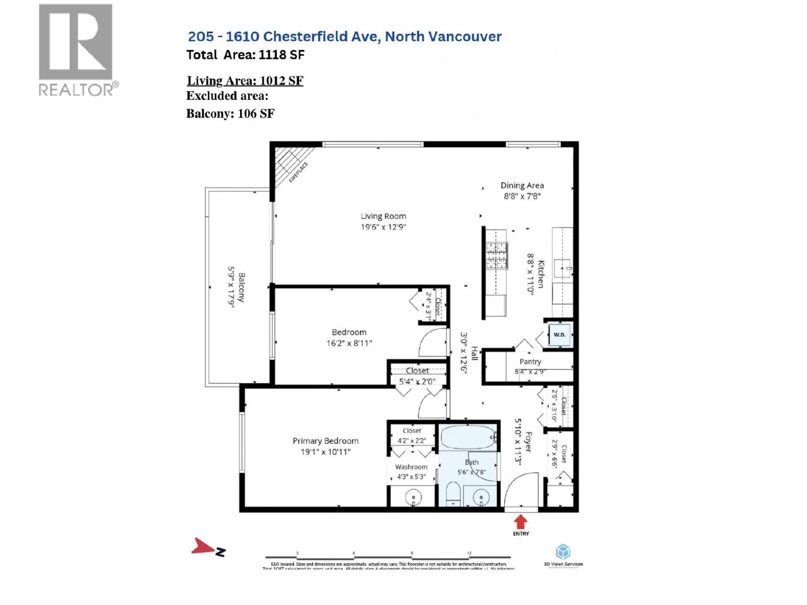 Photo of 205 1610 CHESTERFIELD AVENUE 40