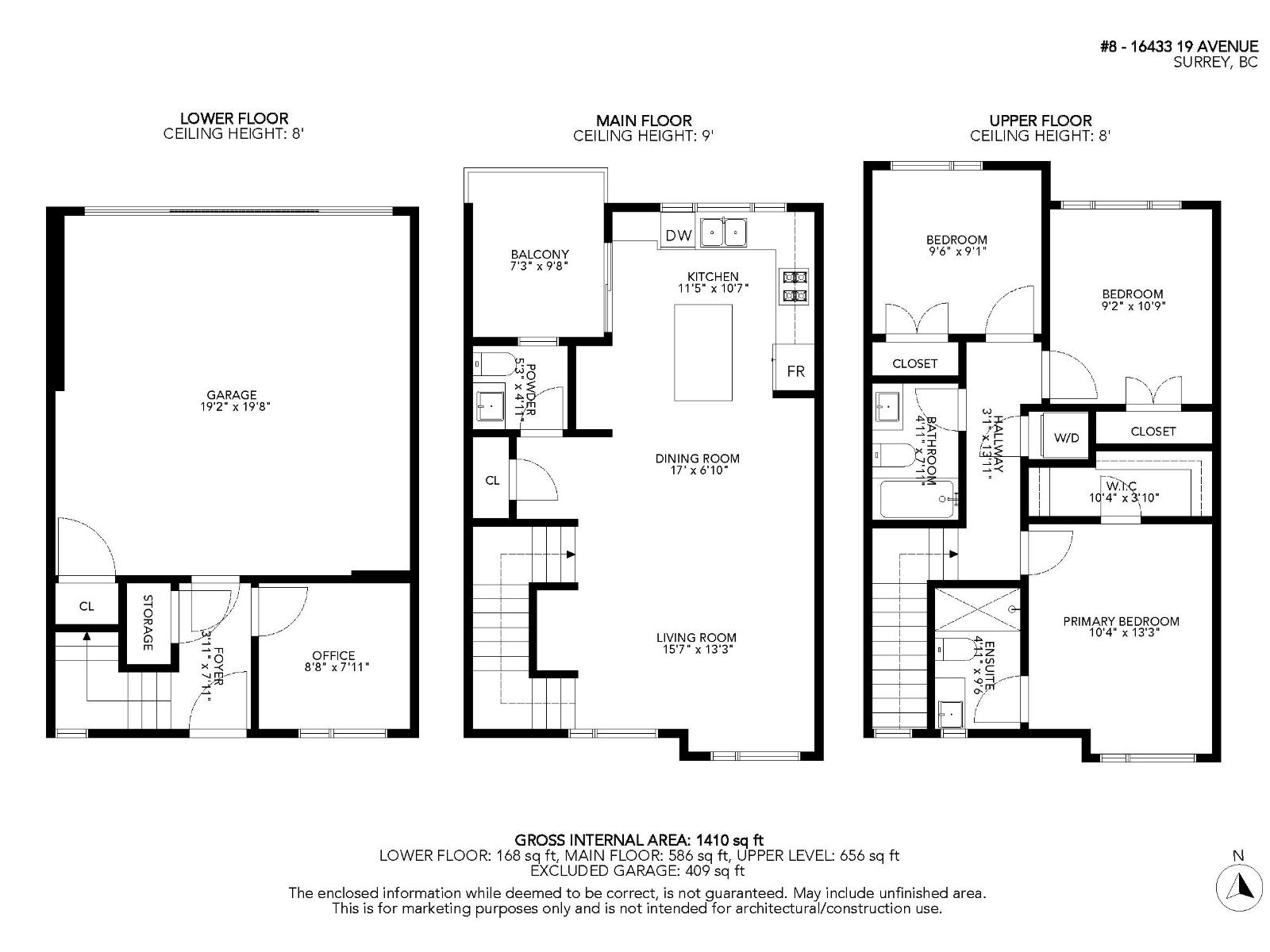 Photo of 8 16433 19TH AVENUE 20