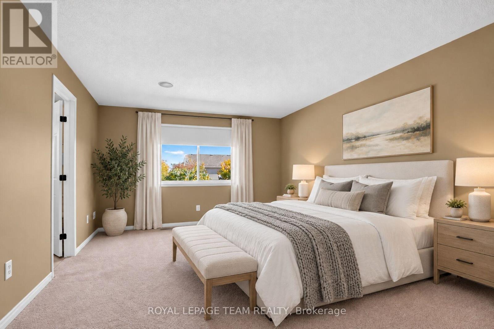 Primary Bedroom Virtually Staged
