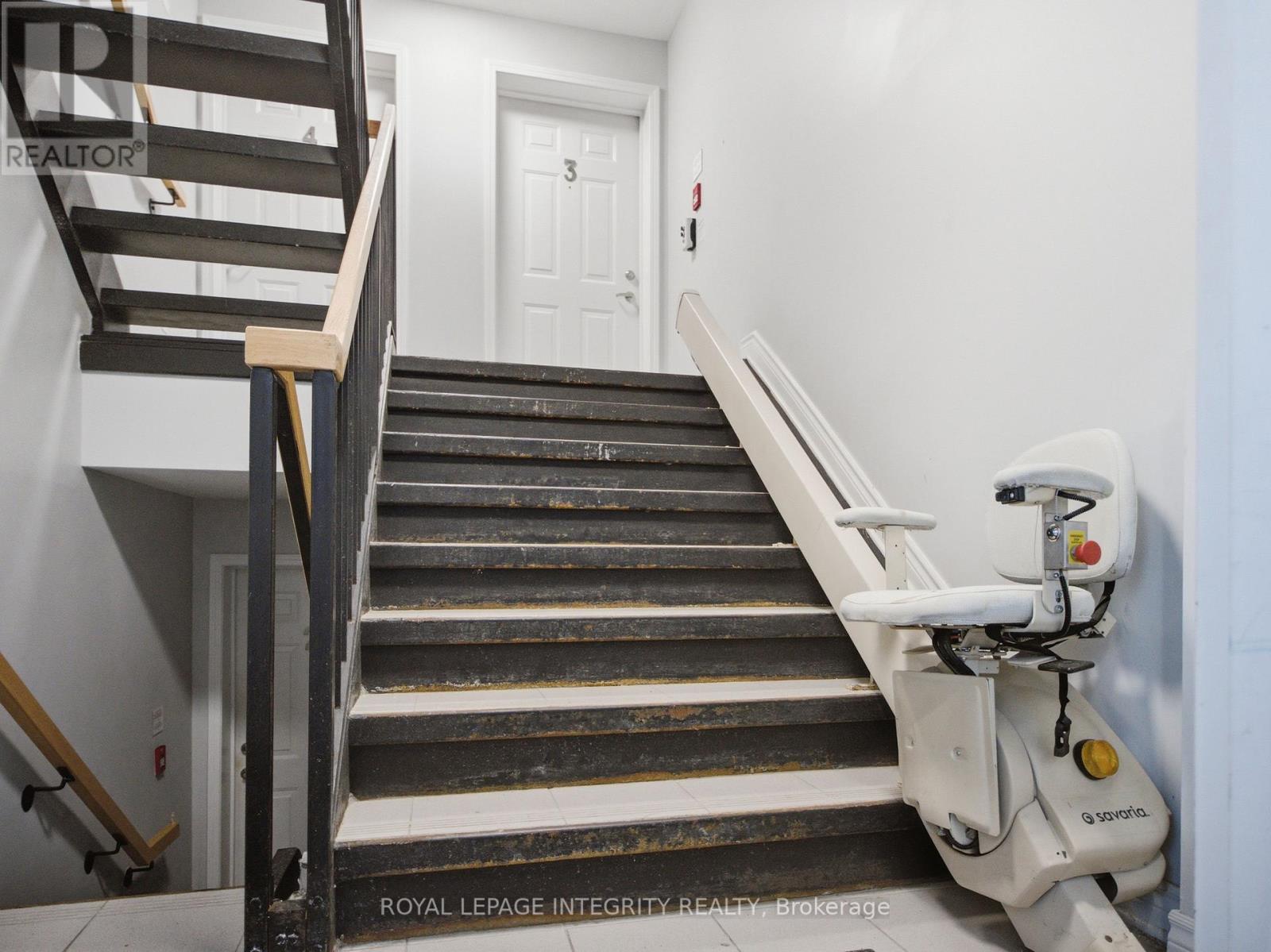 Rear entrance with chair lift