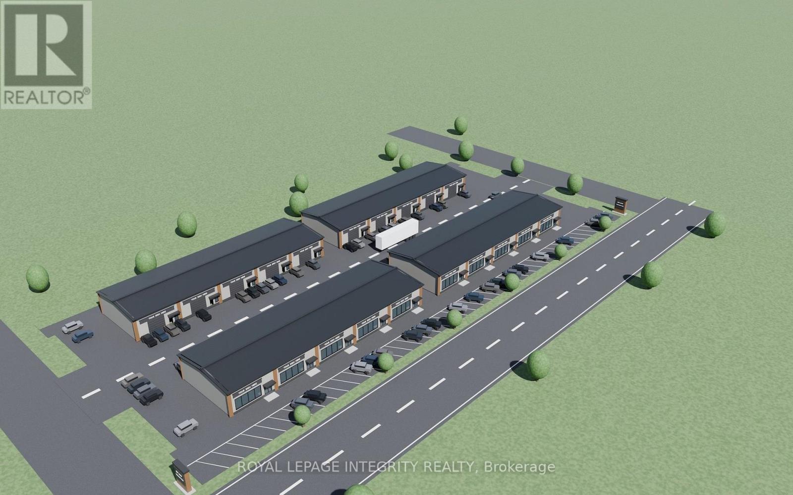 4 building concept renderings