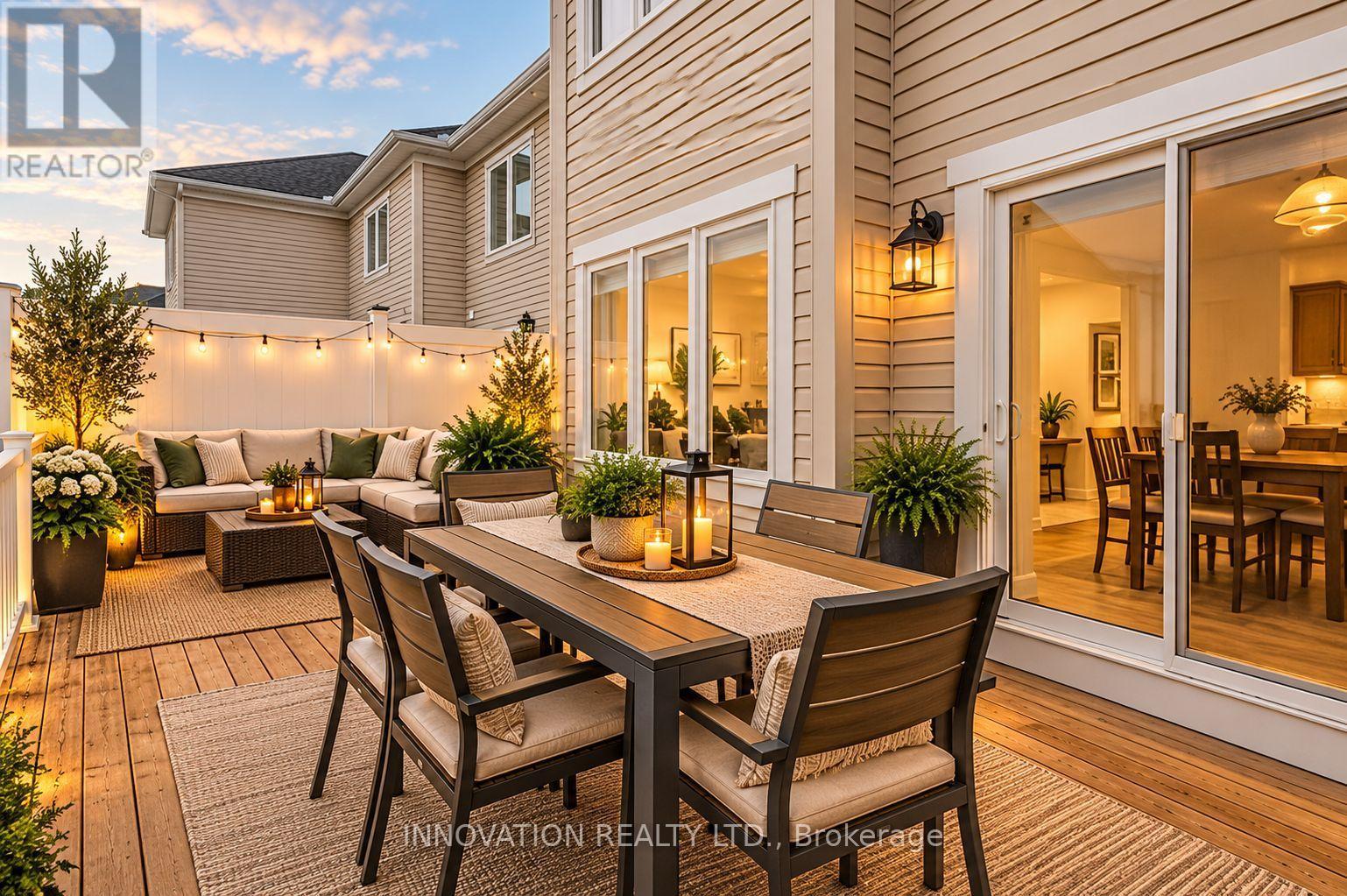 spacious balcony