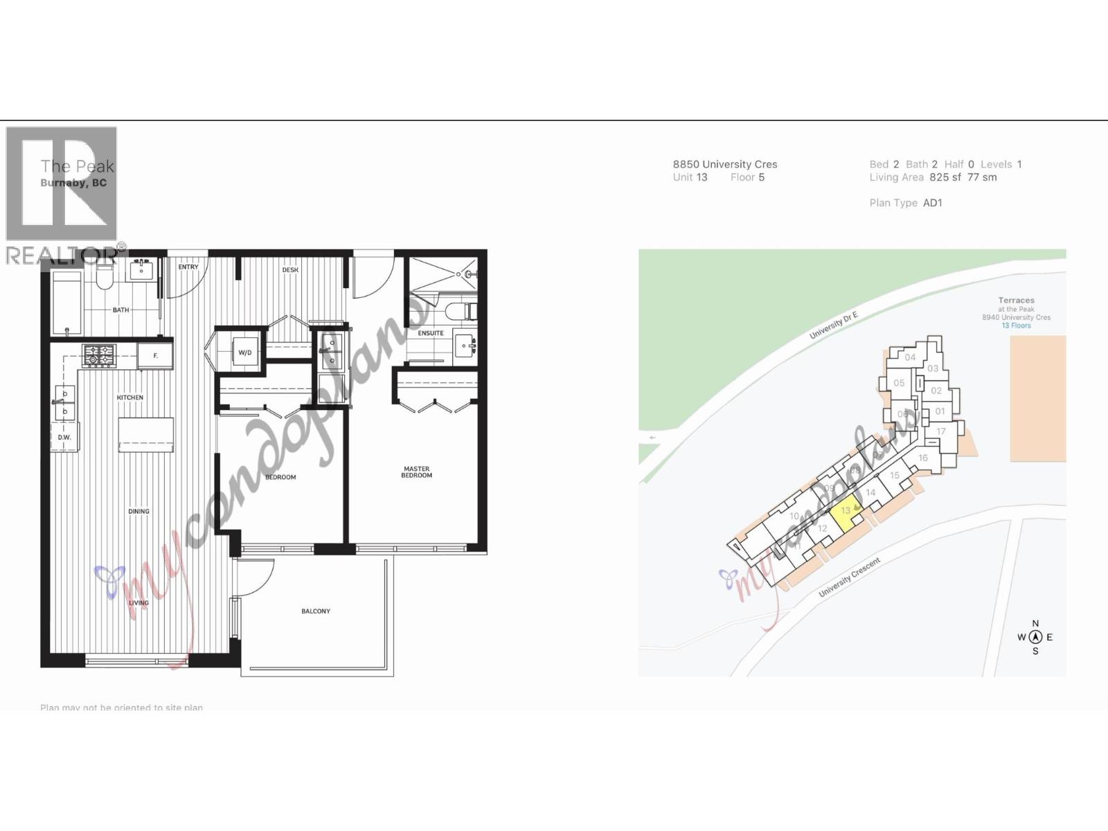 Photo of 513 8850 UNIVERSITY CRESCENT 7