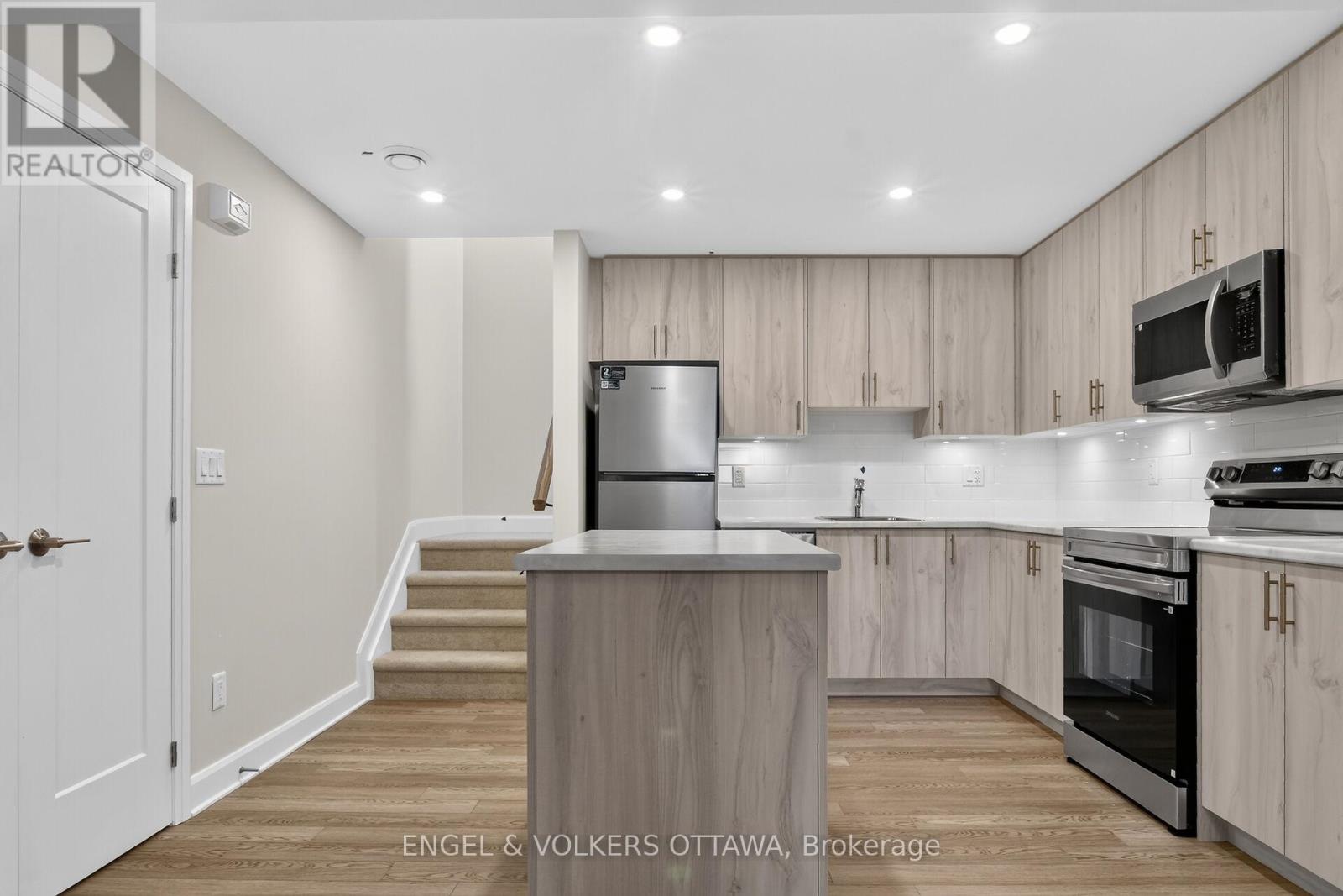 Lower level kitchen