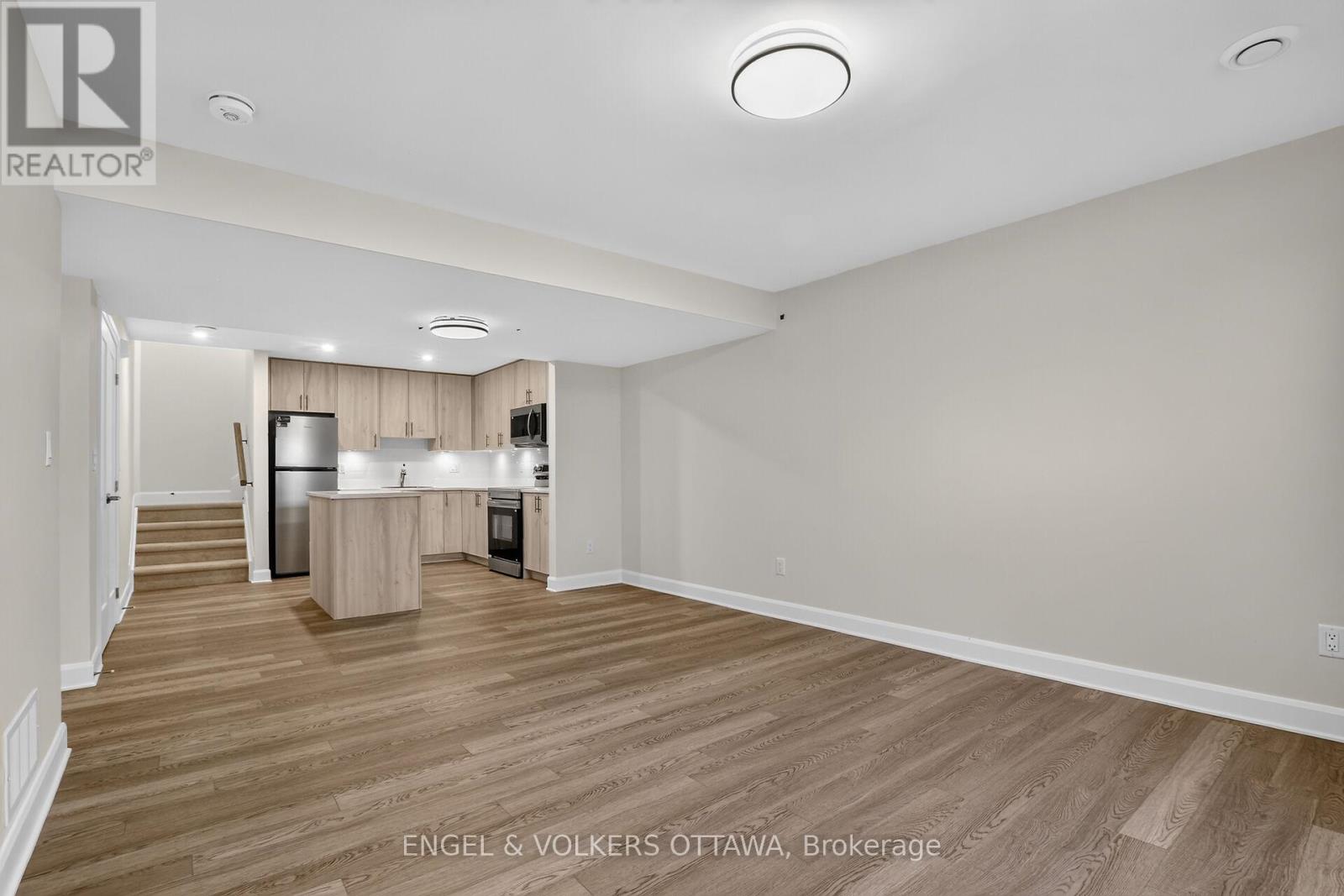 Lower level kitchen