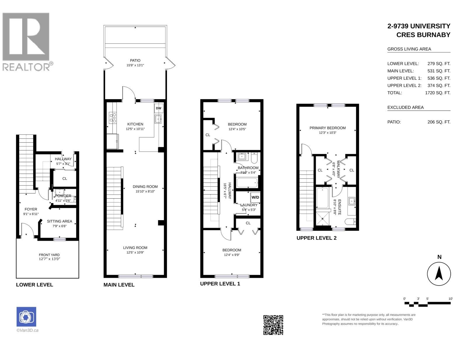 Photo of 2 9739 UNIVERSITY CRESCENT 32